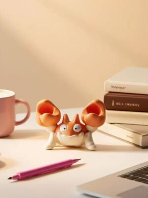 Mighty Pincers: Creative Crab Pen Holder - Whimsical Desktop Organizer & Stylus Bracket