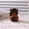 The Galloping Joy: Hand-Carved Wooden Pony Statue - Artisan Desktop Figurine & Thoughtful Gift